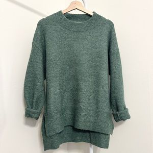 &Merci Cozy Oversized Emerald Women’s Knit Sweater Size Small